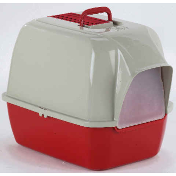 FREECAT - kuweta kryta dla kota firmy Marchioro - czerwona