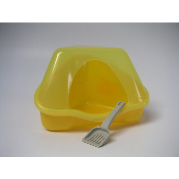 Kuweta NORA 1C dla chomika z łopatką - żółta