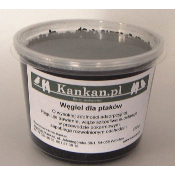 Węgiel dla ptaków - 250 g