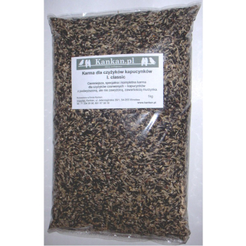 Karma dla czyżyków kapucynków - I. classic - 1 kg