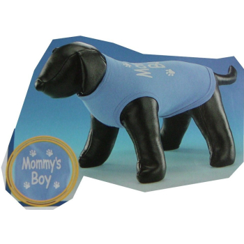 Koszulka niebieska "Mommy's Boy"