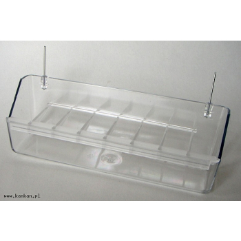 Karmnik z kratką - przeźroczysty - długość 20 cm