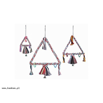 Huśtawka trójkąt - mała - fi 1 5 x 15 cm (bok)