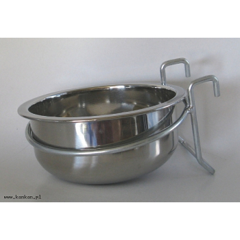 Miska Kankan ze stali nierdzewnej  zawieszana - 0 6 l