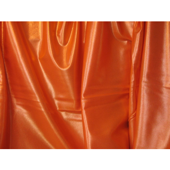 Lycra z folią - pomarańczowa