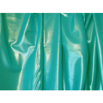 Lycra z folią - turkusowa