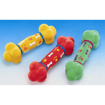 Hantle z lateksu z piszczałką