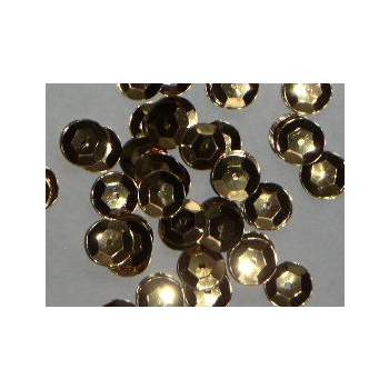 Cekiny "kapsle" - 8mm - złote - 1.000 sztuk !!!