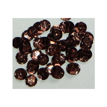 Cekiny "kapsle" - 8mm - brązowe - 1.000 sztuk  !!!