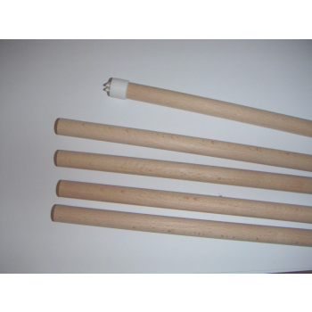 Żerdki drewniane fi 12mm - 30 cm - op. 10 szt.